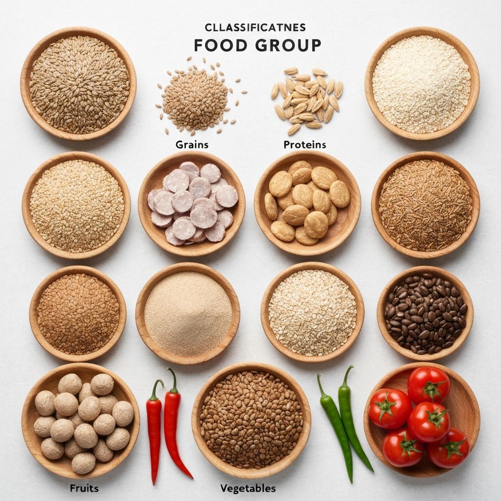 Understanding food groups article